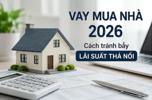 Lãi suất vay mua nhà 2026 và cách tránh bẫy lãi suất thả nổi khi vay ngân hàng.
